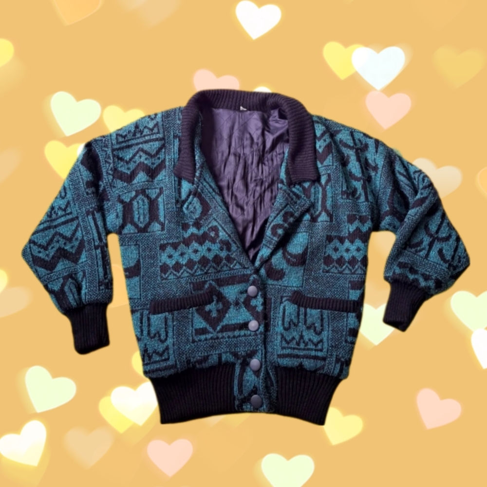 Vintage 80's Knit Jacket